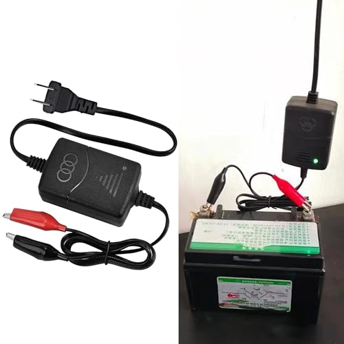 12V 1300mA Sealed Lead Acid (SLA) Battery Charger, Automatic Trickle