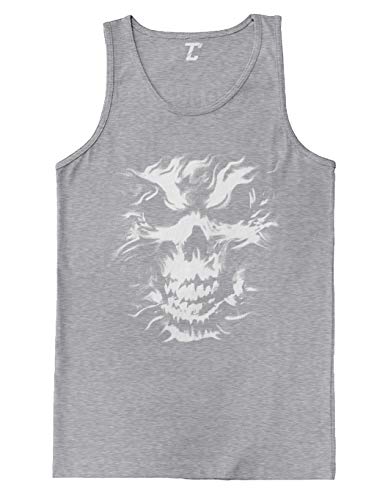 Ghost Skull - Badass Skeleton Men's Tank Top