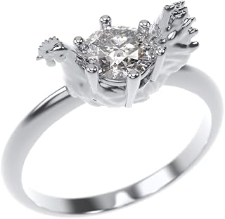 Chicken Engagement Ring Chicken Ring