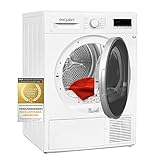 Exquisit TWP 802-6 Wärmepumpentrockner | 8 kg Fassungsvermögen | Energieeffizenzklasse A++ | Weiß