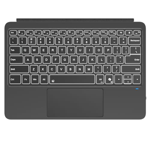 TiMOVO Keyboard for Microsoft Surface pro 12' 2025, Wireless Bluetooth Keyboard with LED Backlight,...