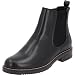 Produktbild Palado Chelsea Boots Damen Patmos  elegante Stiefeletten Made in Portugal - leicht gefütterte Stiefel - bequeme Boots Schwarz UK7 - EU40