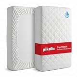 PIKOLIN Baby Protector Colchón Bebé 60x120cm Impermeable Acolchado