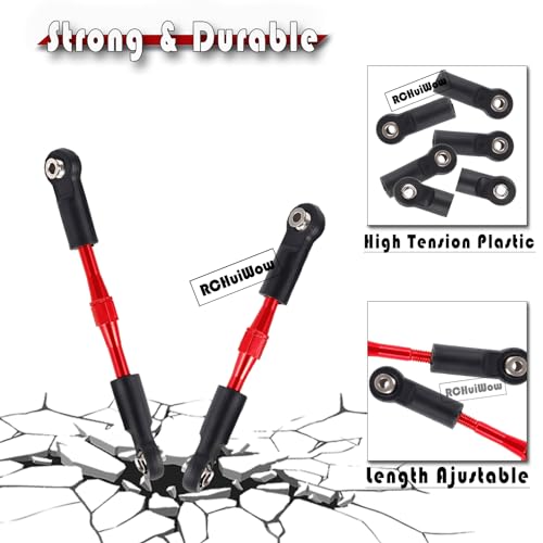 Blocs de direction et bras de suspension RC en métal pour optimiser la trajectoire VXL