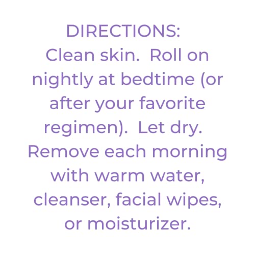 Skincerity Nightly Breathable Masque - Lavender | Revolutionary Roll-On Hydrating Mask | Lavender Essential Oil & Vitamin E Antioxidants | Anti-Aging, Reduce Wrinkles, Reduce Pore Size | Firm, Restore And Brighten Skin While You Sleep #TOP3