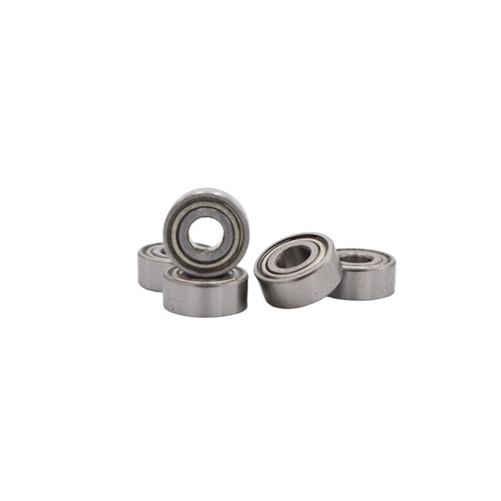 Namiar, MR62ZZ Łożysko ABEC-3 (10 szt.) 2 * 6 * 2,5 mm ABEC-3 Hobby Samochód elektryczny Ciężarówka MR62 ZZ Łożyska kulkowe Czarne uszczelnione