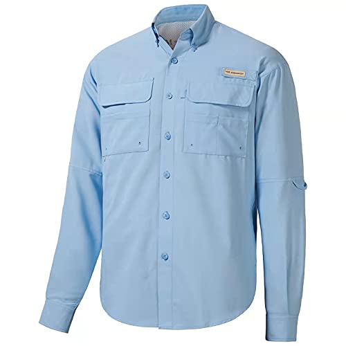BASSDASH Men's Performance Fishing Hiking Shirt UPF 50 Button Down Long Sleeve Quick Dry FS21M by BASSDASH - Used condition - US$26.53