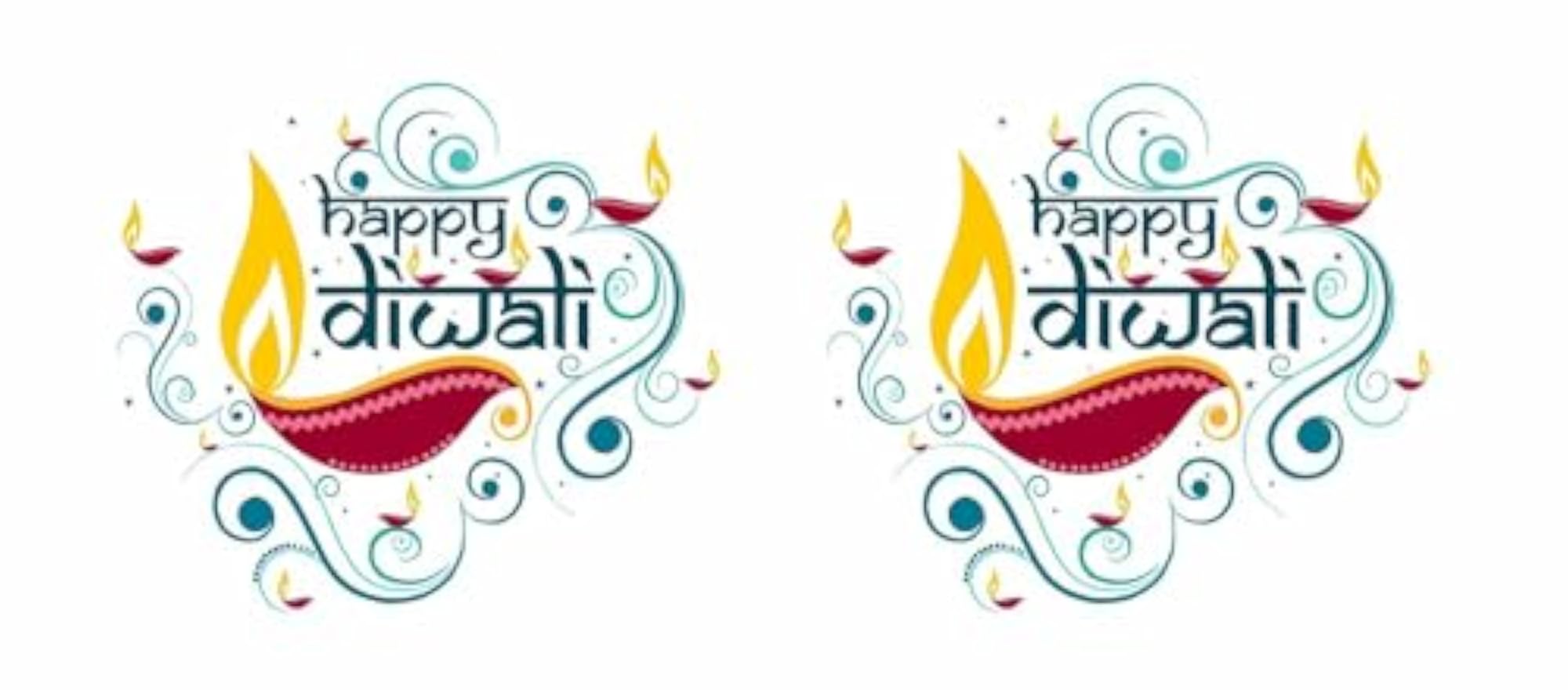Happy Diwali Vinyl Wall Sticker & Decal
