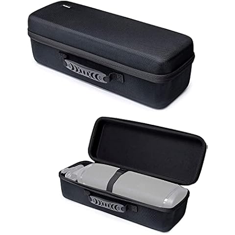 Knox Gear Hardshell Travel/Storage Case for Sony SRS-XB43/ SRS-XG300 /SRS-XE300 Wireless Portable Bluetooth Speaker (Black) Cover