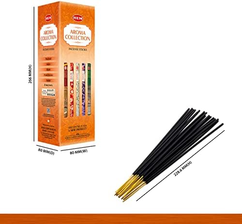Hem Aroma Collection Incense Sticks - 25 Different Fragrance - 200 Sticks