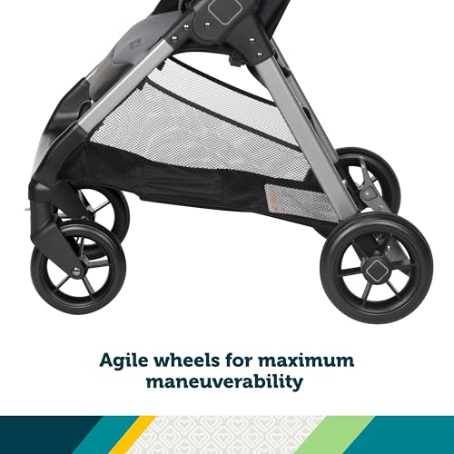 Safety 1st Smooth Ride QCM Travel System, Fast, 1-Hand Lift to fold, High Street - image 4