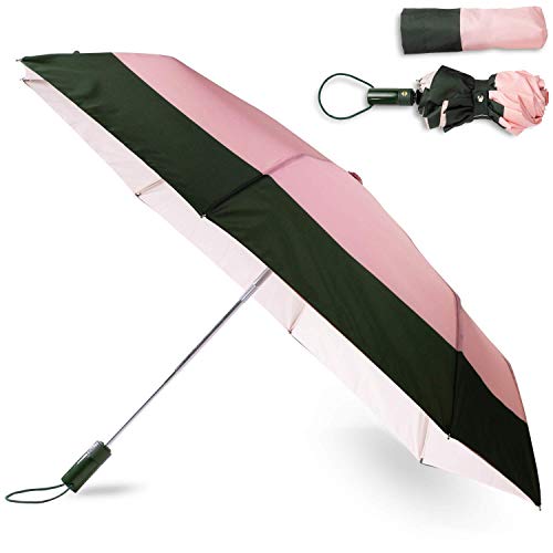 Kate Spade New York Travel Umbrella Color Block One Size