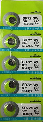 SR721SW 362 SB-AK(DK�j �y�����^ muRata�z���c���쏊 �_����{�^���d�r 1�V�[�g�i 5�p�b�N�j