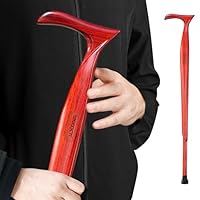 Amazon.co.jp: ispuoocti 木製一本杖-天然無垢材杖 男性用と女性