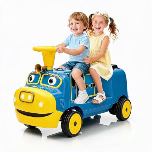 Licensed CHUGGINGTON 2-Seater 12V Ride On Train