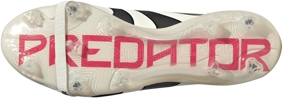 adidas Elite Fold-Over Tongue Firm Ground Soccer Cleats - Off White