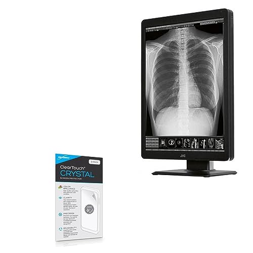 BoxWave Screen Protector Compatible with JVC MS-S300 - ClearTouch Crystal (2-Pack), HD Film Skin - Shields from Scratches