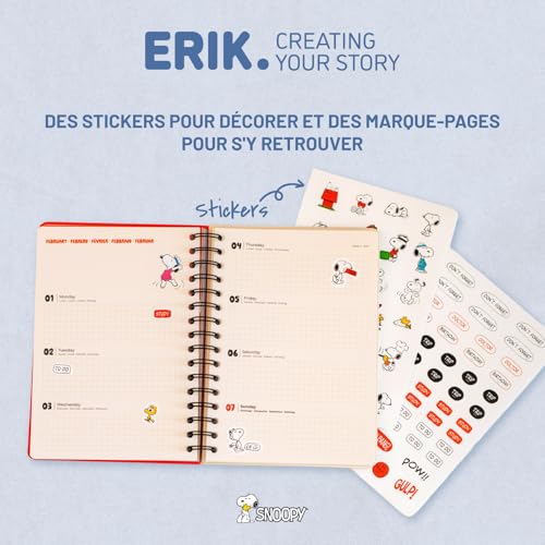 Grupo Erik | Agenda Scolaire 2026 2027 Snoopy – vue 4