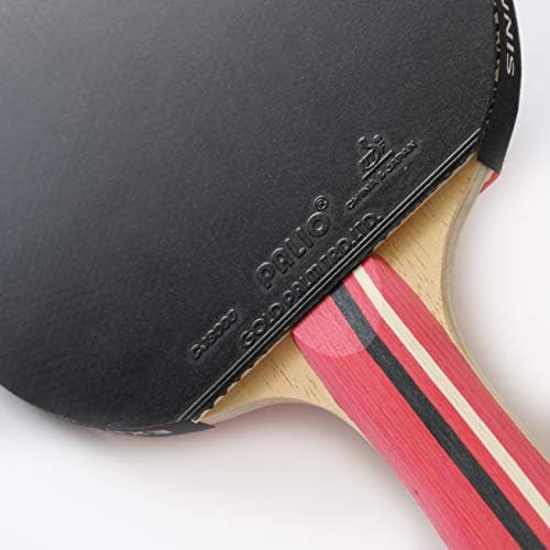 Palio Master 3.0 Table Tennis Bat & Case - ITTF Approved, Intermediate Ping Pong Racket