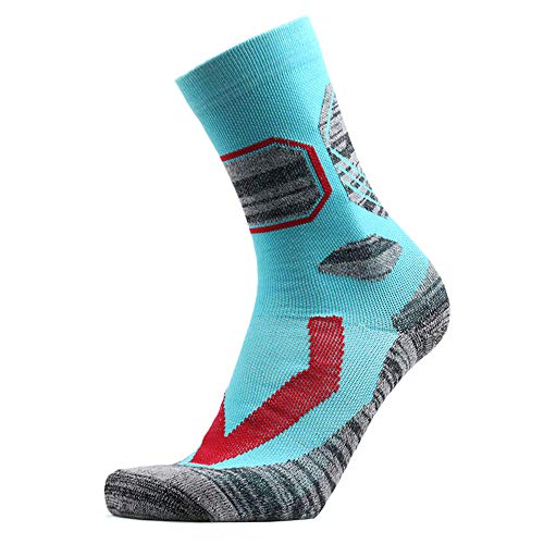 Meias, Andoer Meias de esqui unissex Antiderrapante Desempenho esportivo Meias Trekking Algodão Térm