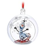 Disney Store Sketchbook Collection 2019 Frozen 2 Olaf Glass Ornament