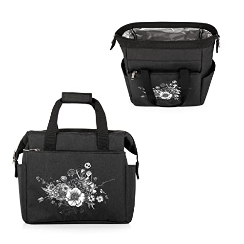 Oniva - A Picnic Time Brand On The Go Soft Cooler Box-Insulated Lunch Bag, 10 X 6 X 10.5, Jack & Sally - Black #TOP2