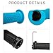 ZHENZQ Comfortable Nonslip Bicycles Handlebar Grips Rubber Cycling Handlebar Sleeve Bilateral Locks Bikes Handlebar Grips