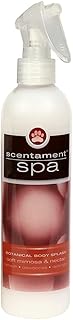 Best Shot Scentament Spa Botanical Body Splash, Body Spray Conditioner for Pets, Cat and Dog Cologne Spray, Soft Mimosa Nectar, 8 Oz.