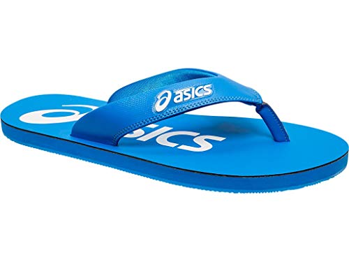 Image of ASICS Unisex-Adult Zorian Bm Blue Flip-Flops - 8 UK (1173A008)