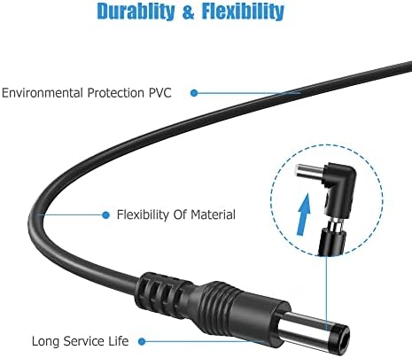 Universal USB to DC Cable 5V, Ancable USB to DC Power Cable 5.5 * 2.1mm Jack 5V Charging Cord with 7 Selectable Connector Tips(5.5*2.5, 4.8*1.7, 4.0*1.7, 4.0*1.35, 3.5*1.35, 3.0*1.1, 2.5*0.7)