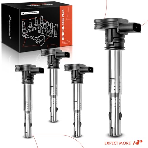 A-Premium Ignition Coil Packs Compatible with Audi & Volkswagen Vehicles - A3 2006-2013, A4 2005-2016, A5 A6 Q3 TT Quattro allroad Beetle Golf Jetta Passat Tiguan Eos, 1.8L 2.0L 4.2L, Set of 4 by A-Premium - Image 8