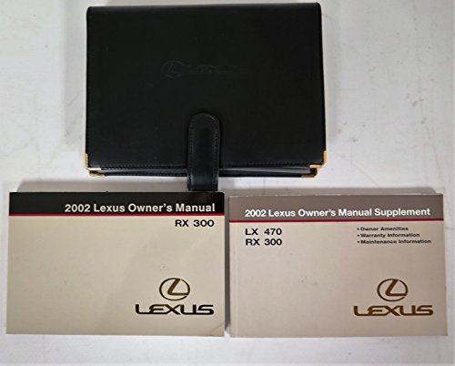 2002 Lexus Rx 300 Owner's Manual #TOP11
