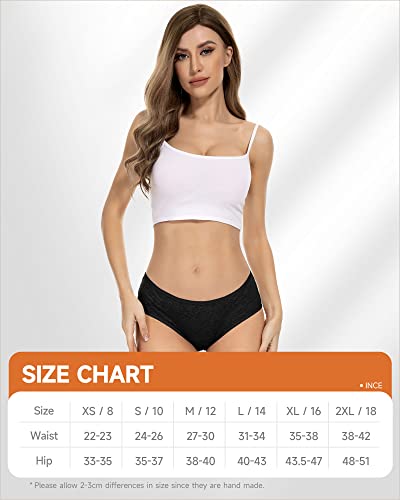 Ruixue Womens Period Underwear Menstrual Period Panties Leak-Proof Hipster Panty For Female Teens Girls 3 Pack #TOP6