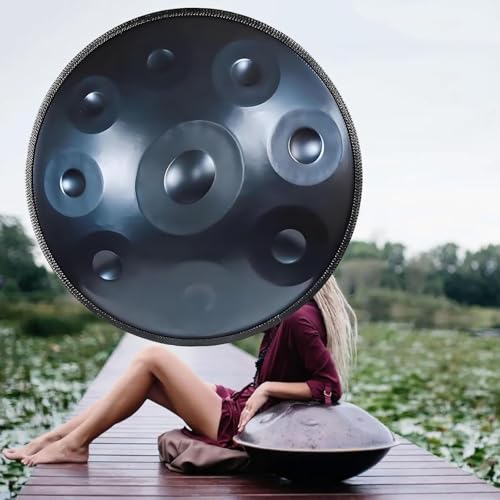�X�`�[���n���h�h���� - D�}�C�i�[ 440Hz/432Hz 9/10/12�m�[�g �n���h�p���h���� �Ŋy�� �n���h�p���h�����Z�b�g ��l�p �L�����[�o�b�O�A�X�^���h�A�n���h�}���b�g2�t��(E,432HZ/12Note)