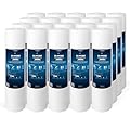 Ronaqua 20" x 4.5" Big Sediment Replacement Water Filter Cartridge, 1 Micron, NSF Certified, for Whole House, Compatible with 155358-43, 2PP20BB1M, AP810-2, FPMB-BB5-20, P5-20BB, SDC-45-2005, 20 Pack