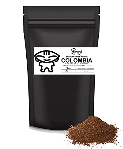 Los 10 mejores cafés molidos para prensa francesa Boconó Specialty Coffee - 250 g de Café de especialidad de Colombia Molido medio grueso - Tueste medio - ideal para Prensa Francesa - Cafetera Italiana - V60 - Filtros