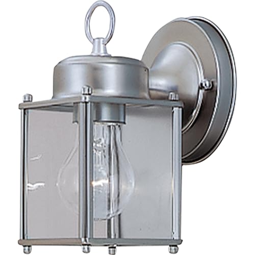DESIGNERS FOUNTAIN Preston Outdoor Light Fixture, 8 Inch Exterior Wall Lantern Sconce for Front...