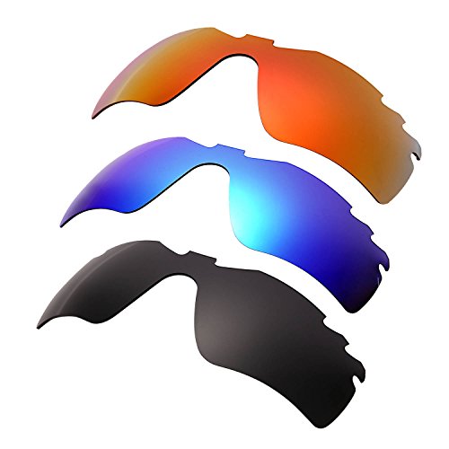 Verres de rechange rouges pour Oakley Radar Path sport cyclisme