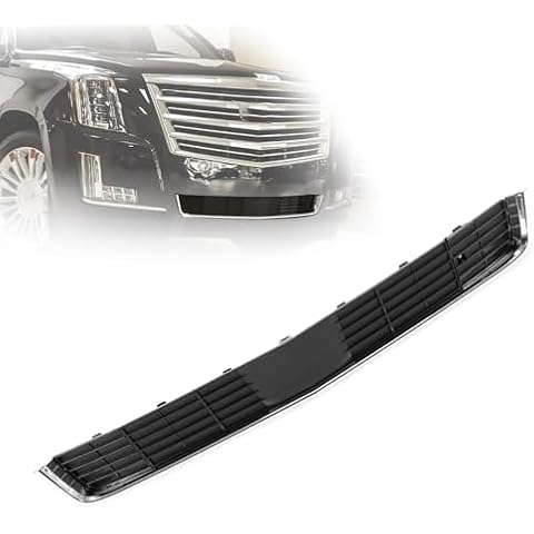 Front Bumper Chrome Trim Grille Lower Face bar Compatible with 2015-2020 Escalade Cover
