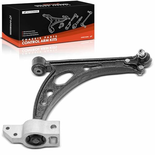 A-Premium Front Right Lower Control Arm, with Ball Joint & Bushing, Compatible with Volkswagen Jetta 06-14, Golf 10-14, Golf R 12-13, Eos 07-14, GTI 06-13, Audi A3 06-09, A3 Quattro 07-09 by A-Premium - Used condition - US$32.66