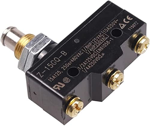 Micro limit switch Z-15GQ-B inverseur SPDT 16A à contact momentané
