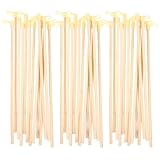 LIOOBO Lantern Pole: 100pcs DIY Lantern Wooden Handle, Festival Lantern Hanging Stick, DIY Craft Rod for Christmas Halloween New Year's Day Wedding