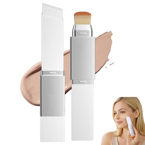 IWIDYA Fondotinta Cambia Colore,fondotinta bianco che cambia colore,Fondotinta Stick Coreano,Stick Correttore E Fondotintas,Ottieni un trucco dall'effetto naturale (Medium)-(C)