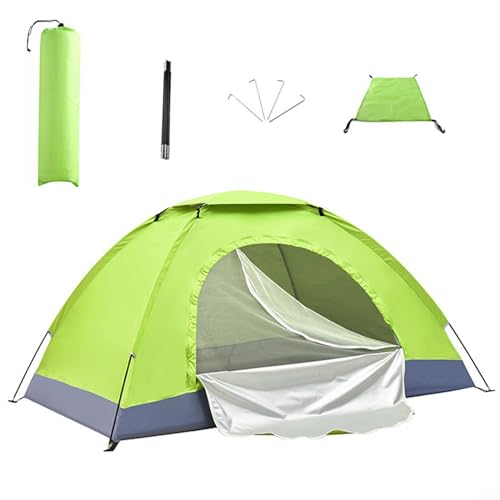 Carpa dome para camping, 2 personas, mochila miniatura 2