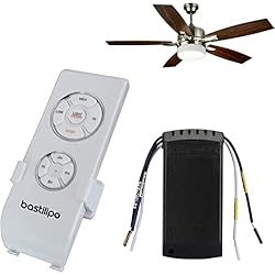 Bastilipo Ventilador Techo Bastilipo - Kit Mando A Distancia, para Ventilador te Techo, UHF