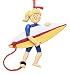 Ornament Central Surfer Ornament - Female - Blonde