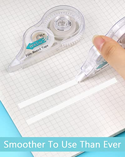 WeLiu Correction Tape,White,16 Count