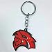 WindCar 3D Hellcat Hell Cat Keychain Key Chain Metal Keychain Fob Ring Keychain for Dodge Challenger Charger (Red)
