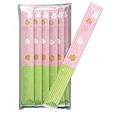 和柄 完封箸 みつば 20膳 BBQ ピクニック 割り箸 使い捨て日本製 衛生的 20膳 8寸(21cm)