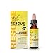 Rescue Pets Compte-Gouttes, La sérénité à portée pour nos animaux de compagnie, Vegan, Complément alimentaire pour animaux de compagnie, 1 Flacon Compte Gouttes, Jaune, 10ml